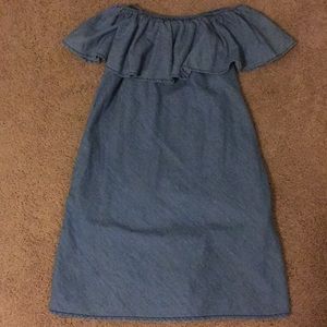 Off the shoulder dress